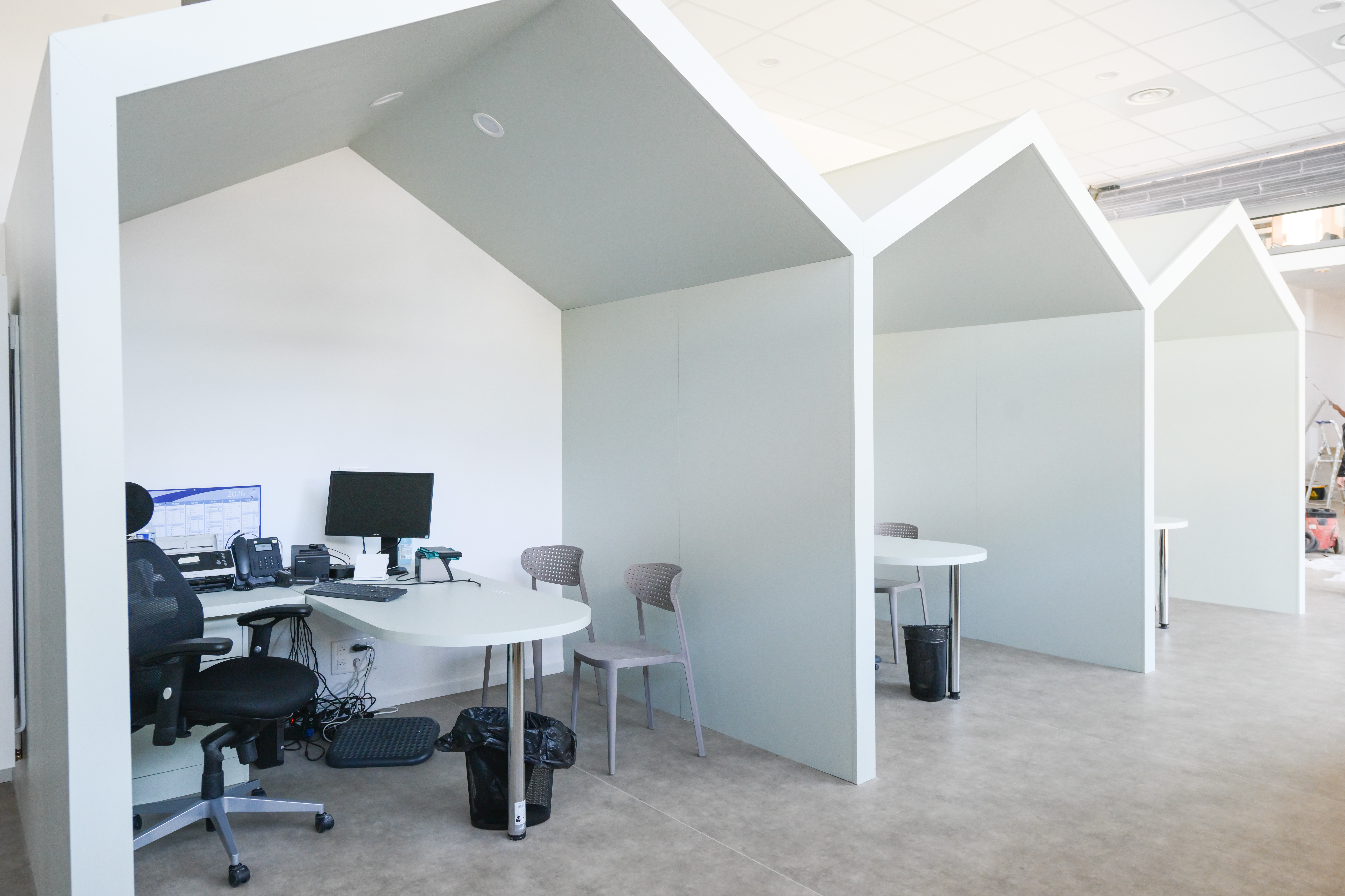 Médiathèque de Meudon – Détails menuisés et éclairage